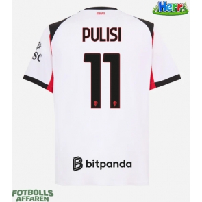 AC Milan Christian Pulisic #11 Bortatröja 2025-26 Kortärmad